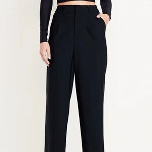 Mantles Petite Black Light Weight Dress Pants